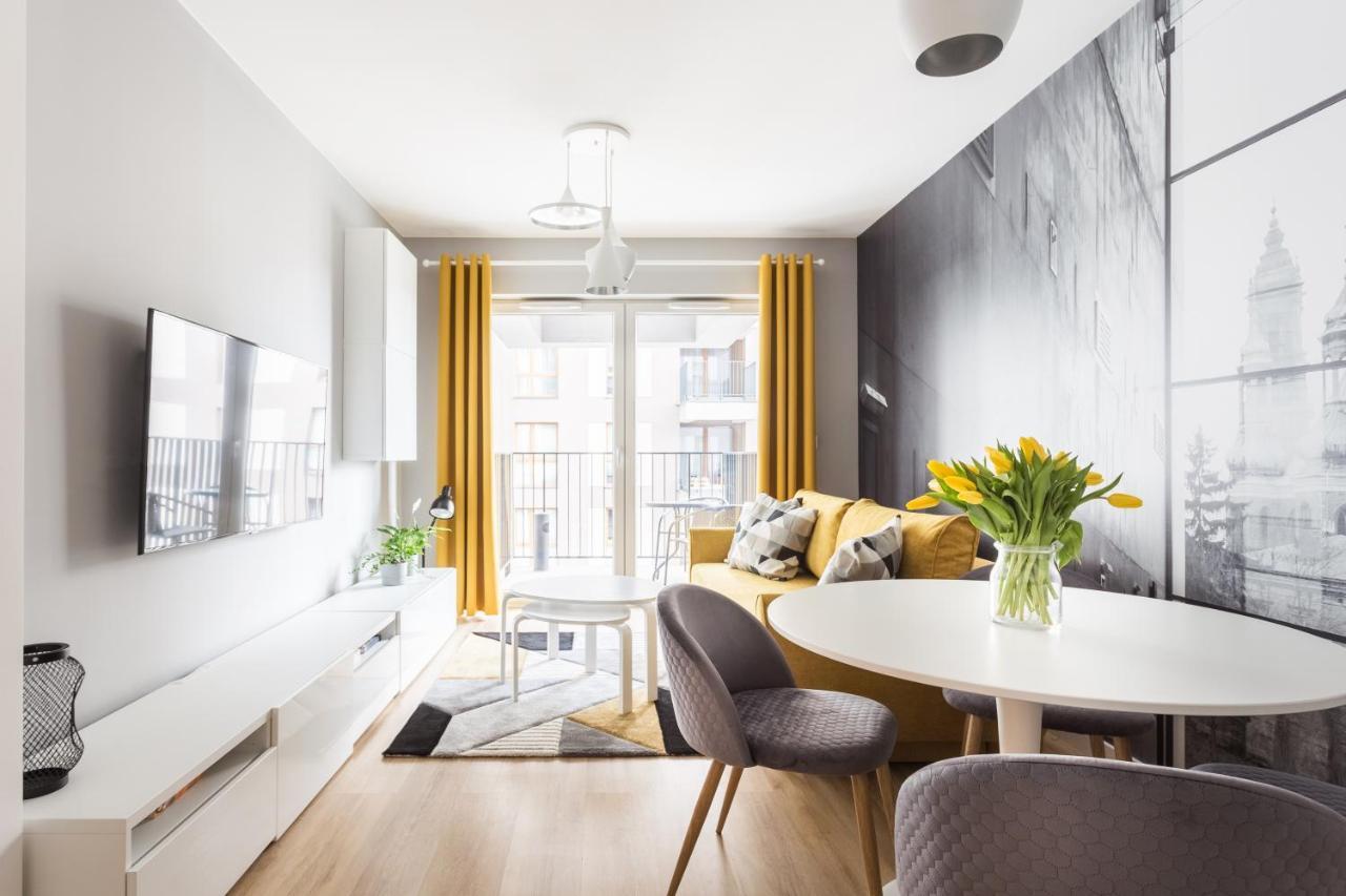 H2 Apartment- Gasiorowskich 4 - Parking Podziemny - Self Check In 24H - Mtp Targi - Pkp - Sklep Netto W Budynku Poznan Luaran gambar