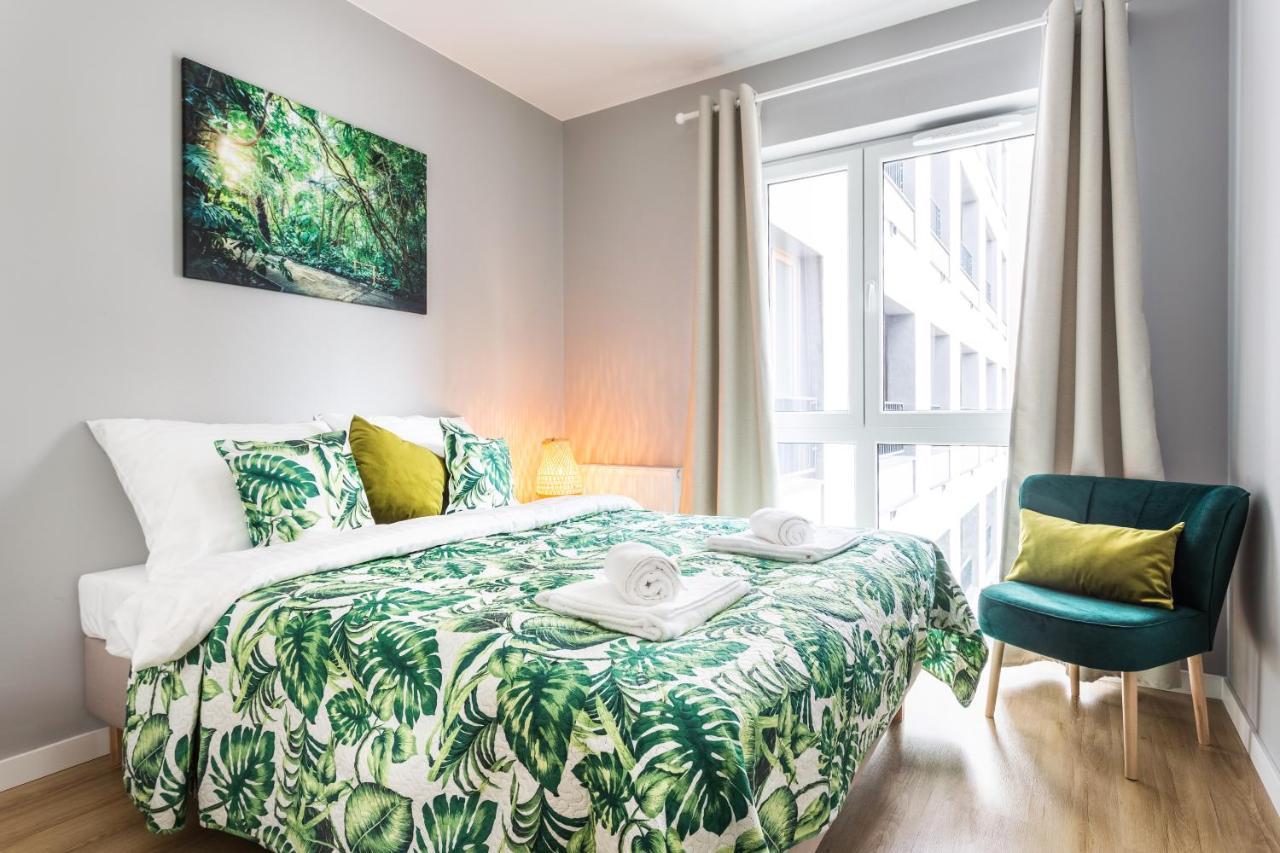 H2 Apartment- Gasiorowskich 4 - Parking Podziemny - Self Check In 24H - Mtp Targi - Pkp - Sklep Netto W Budynku Poznan Luaran gambar